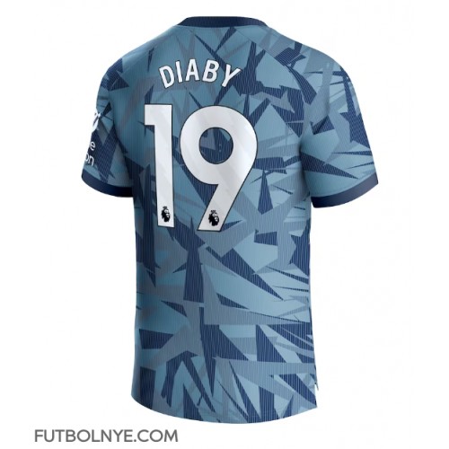 Camiseta Aston Villa Moussa Diaby #19 Tercera Equipación 2023-24 manga corta